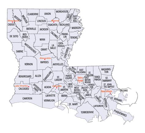 list of cities in louisiana|Louisiana Cities by Population (2024) .